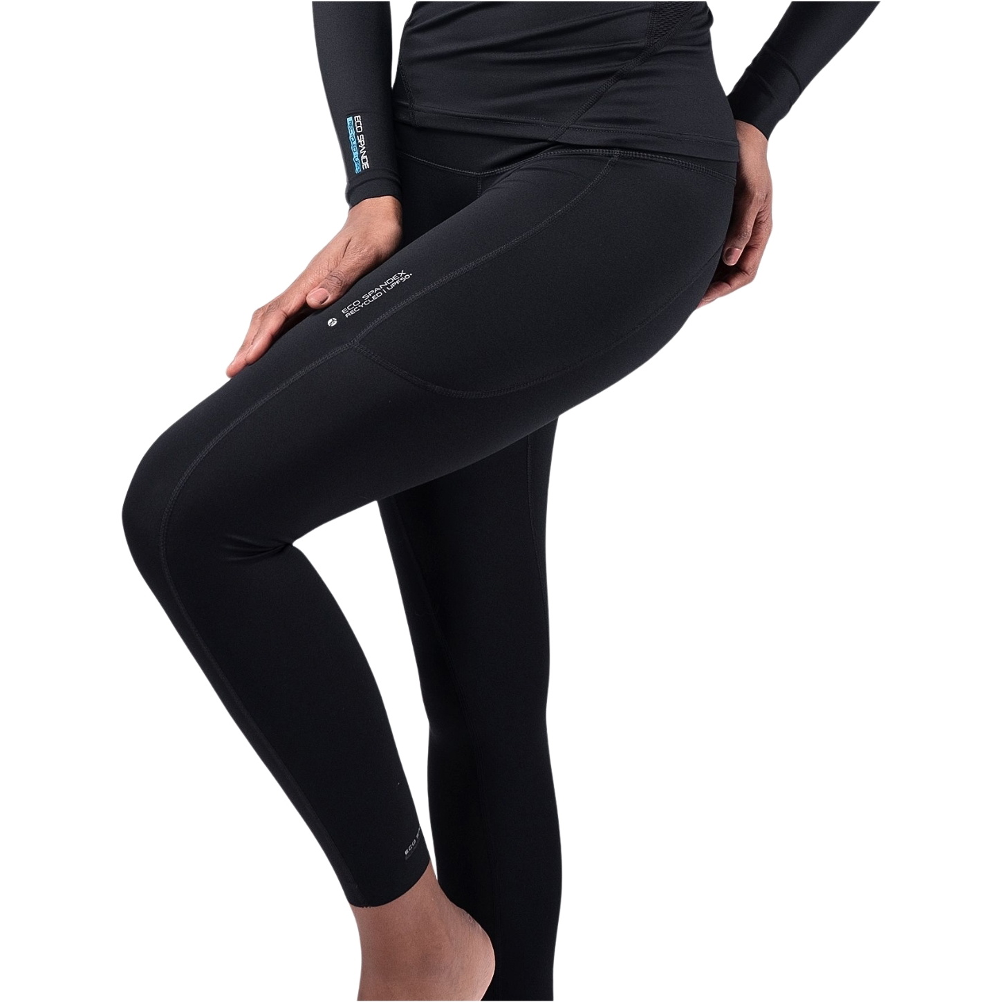 2025 Zhik Womens Eco Spandex Pants PNT-0063-W-BLK - Black